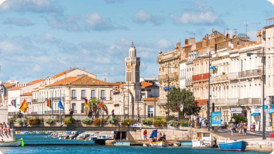 Jolie Studio Proche Du Centre Ville Sète Eksteriør bilde